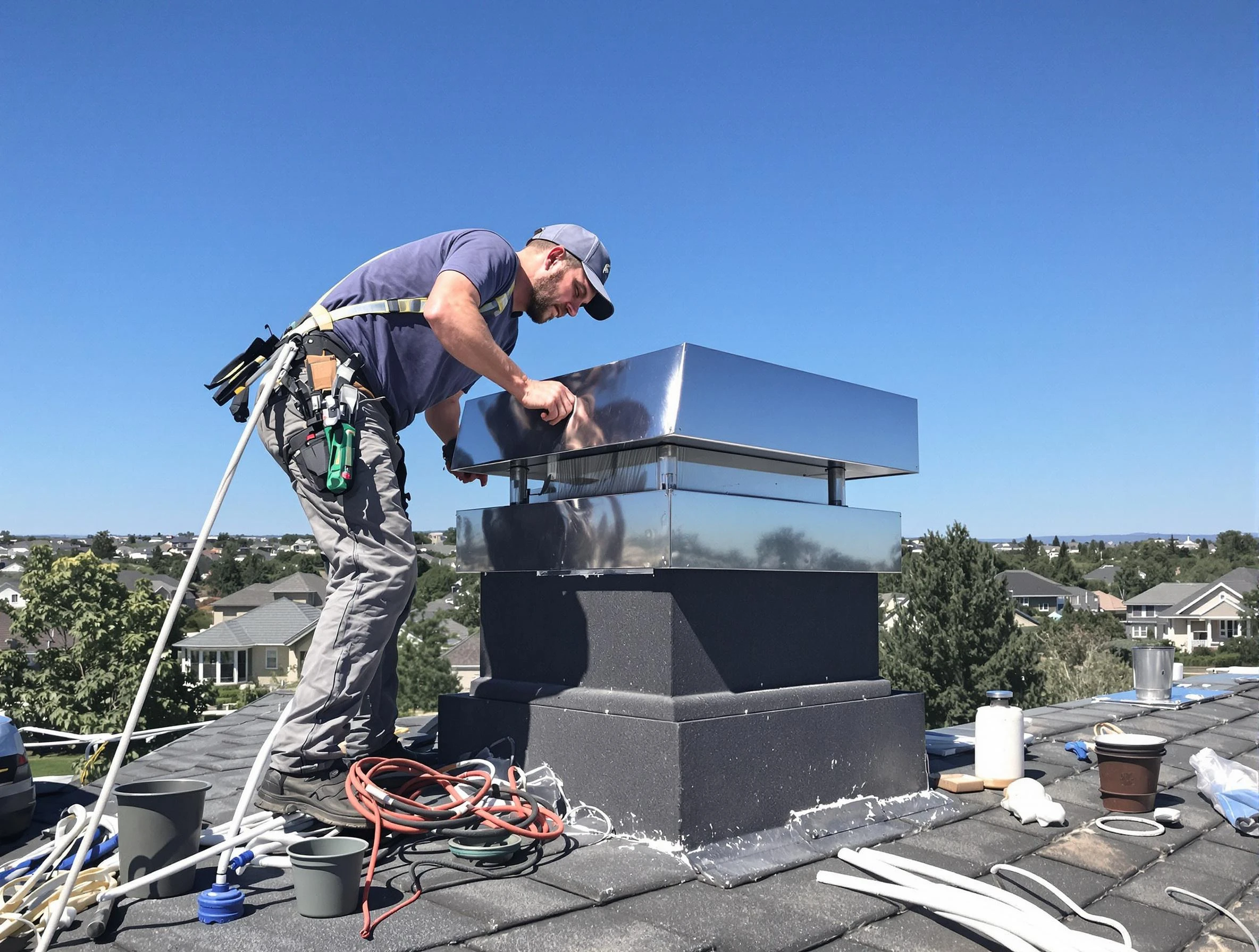 Chimney Cap Services in Quincy
