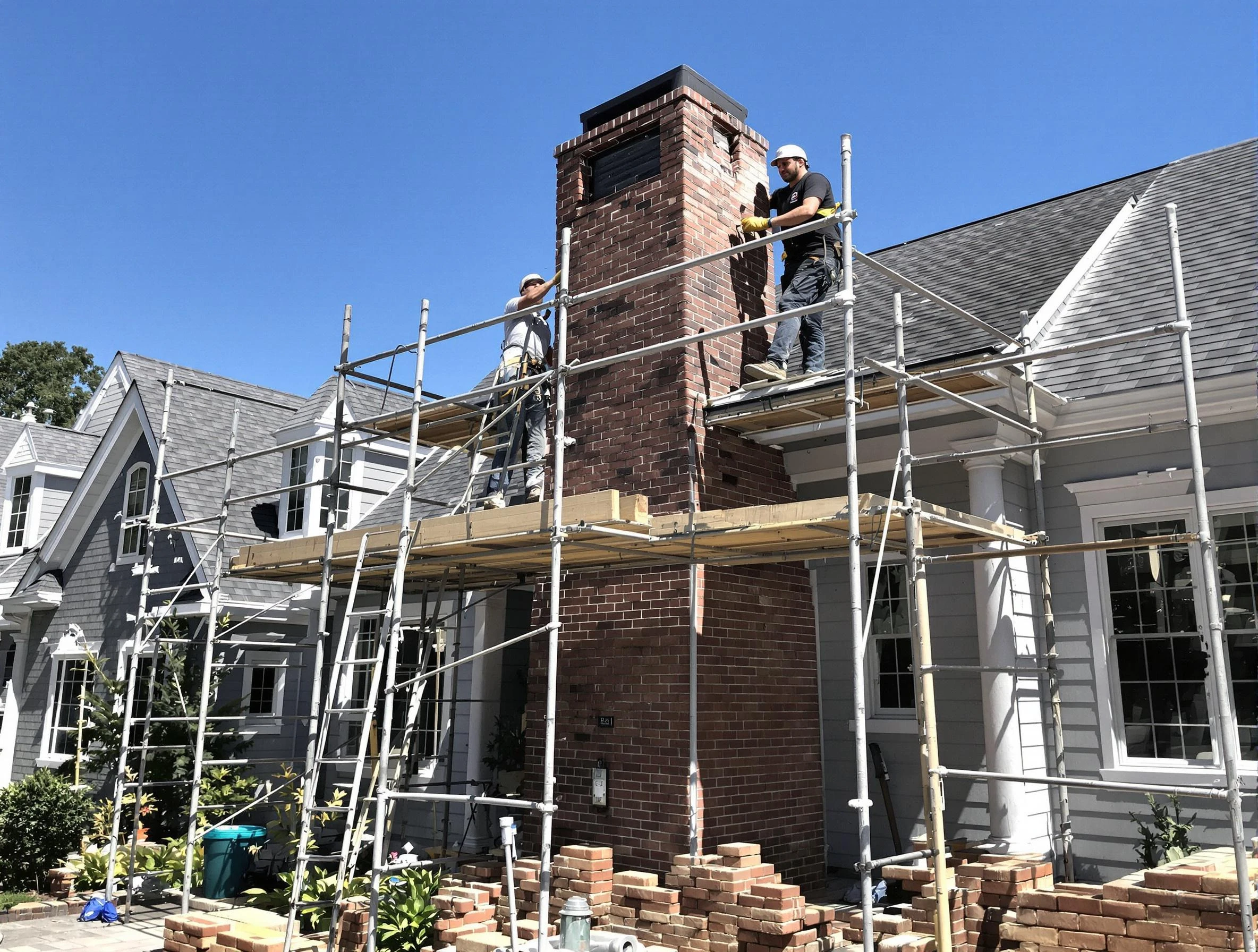 Chimney Rebuilding in Quincy